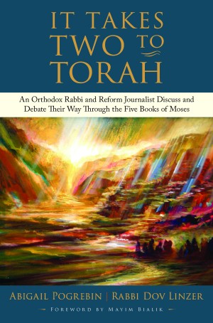 Cover of It Takes Two to Torah: An Orthodox Rabbi and Reform Journalist Discuss and Debate Their Way Through the Five Books of Moses