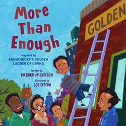 Cover of More than Enough: Inspired by Maimonides's Golden Ladder of Giving